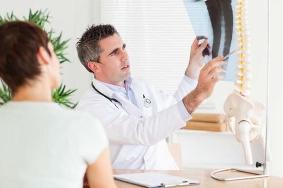 Überweisung an einen Spezialisten für zervikale Osteochondrose